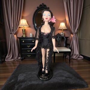 Gene Mel odom 1st Gene Doll in Black lingerie